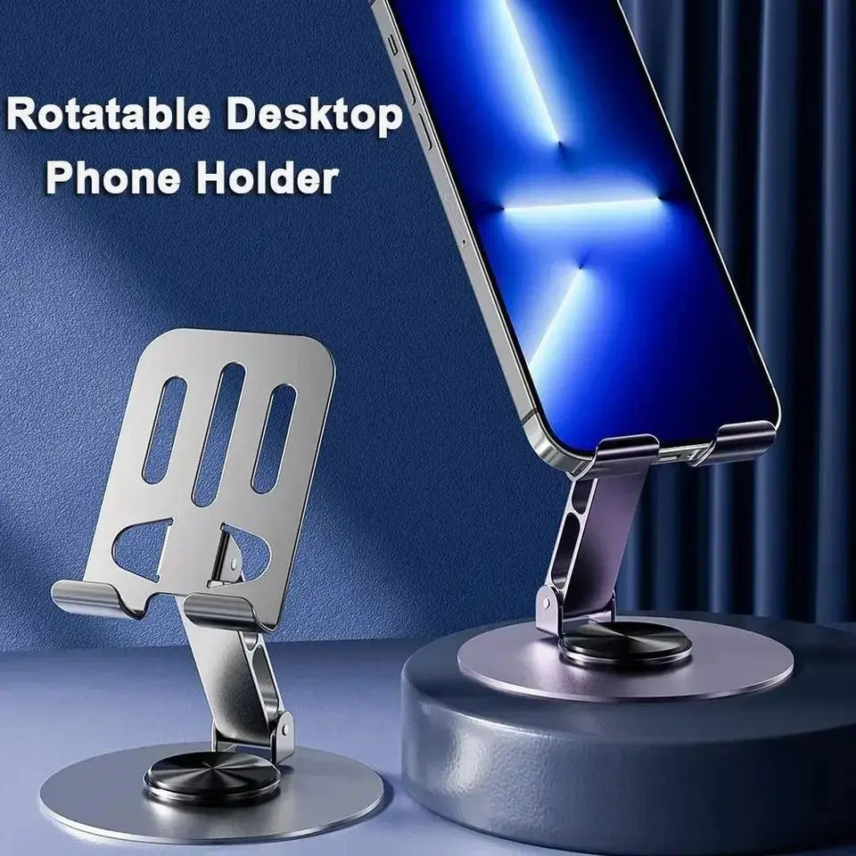 Support téléphone bureau rotatif 360°