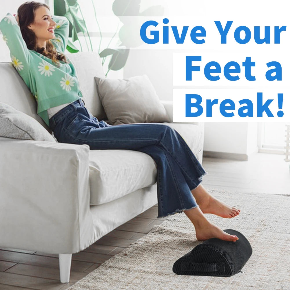 Repose-pieds ergonomique sous bureau