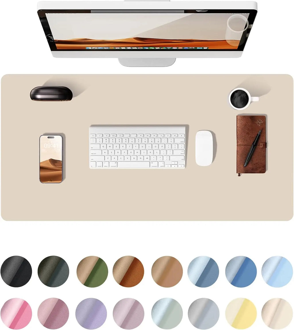 Sous-main de bureau grand format en PU