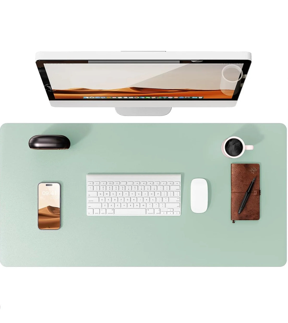 Sous-main de bureau grand format en PU