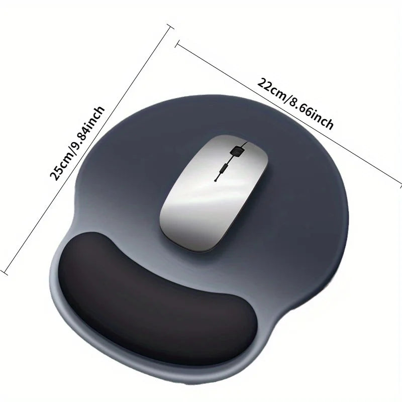 Tapis de souris ergonomique avec repose-poignet