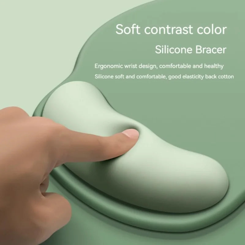 Tapis de souris ergonomique avec repose-poignet