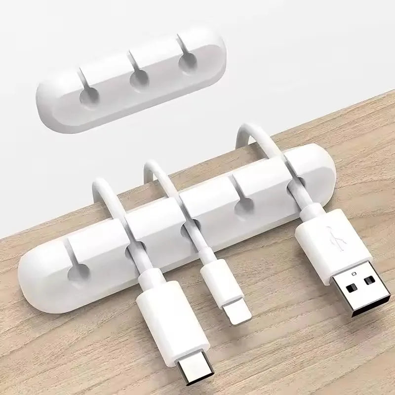 Organisateur de câbles bureau en silicone