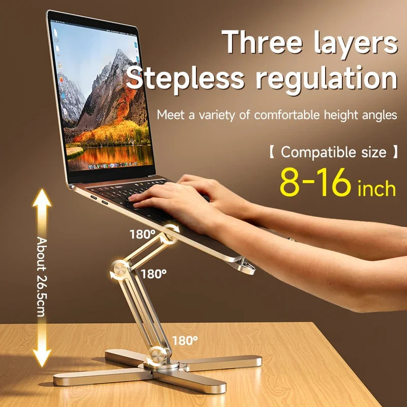 Support ordinateur portable rotatif 360°