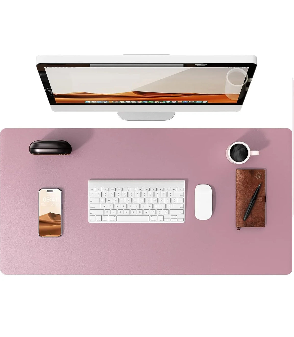 Sous-main de bureau grand format en PU