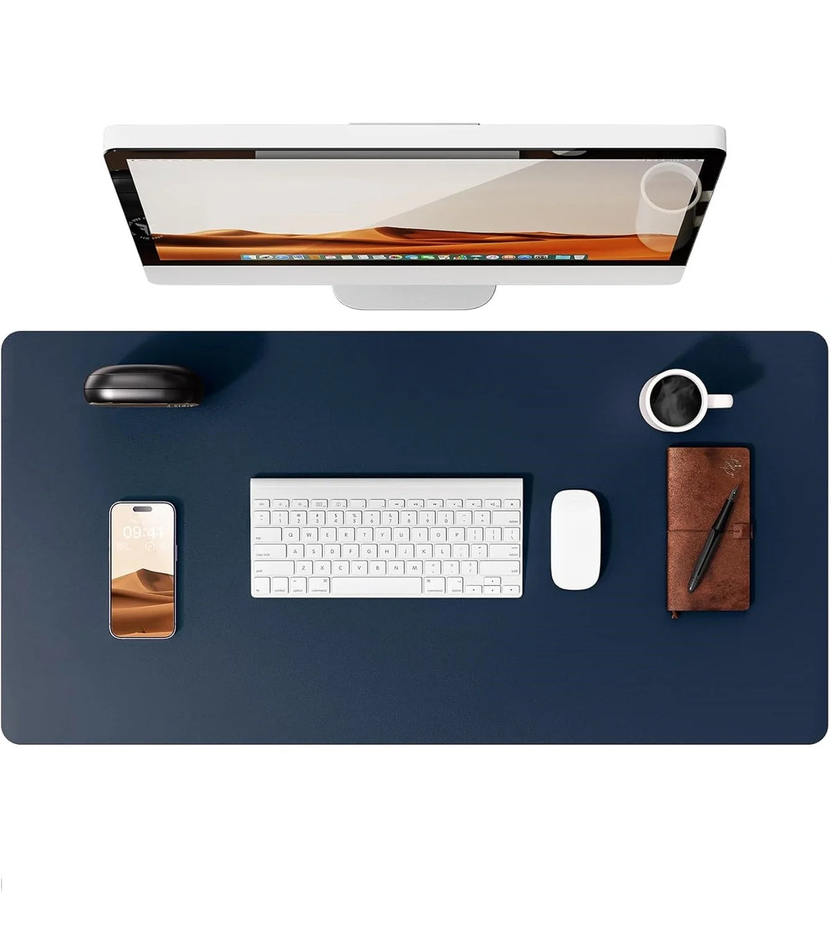 Sous-main de bureau grand format en PU