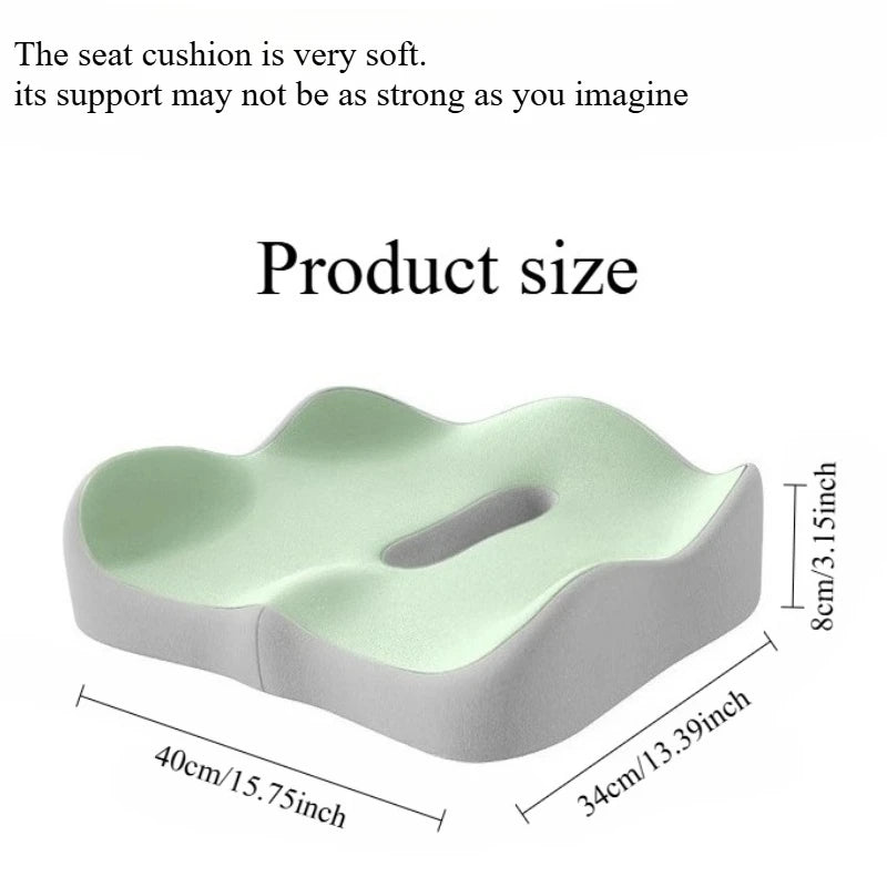 Coussin d’assise ergonomique mémoire de forme