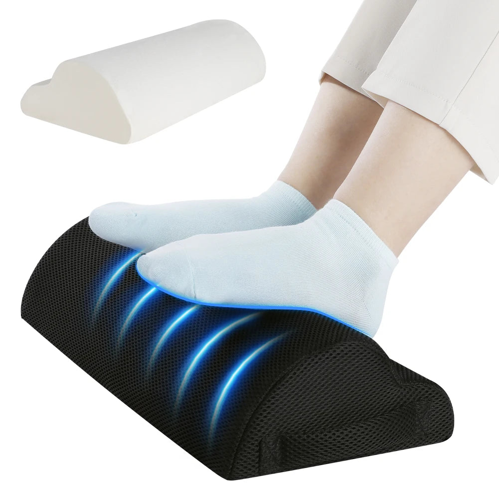 Repose-pieds ergonomique sous bureau