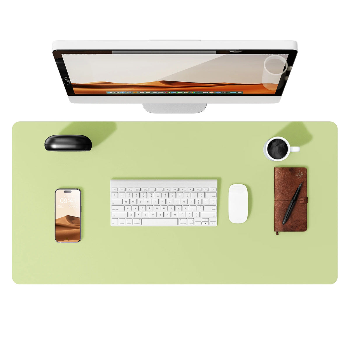 Sous-main de bureau grand format en PU