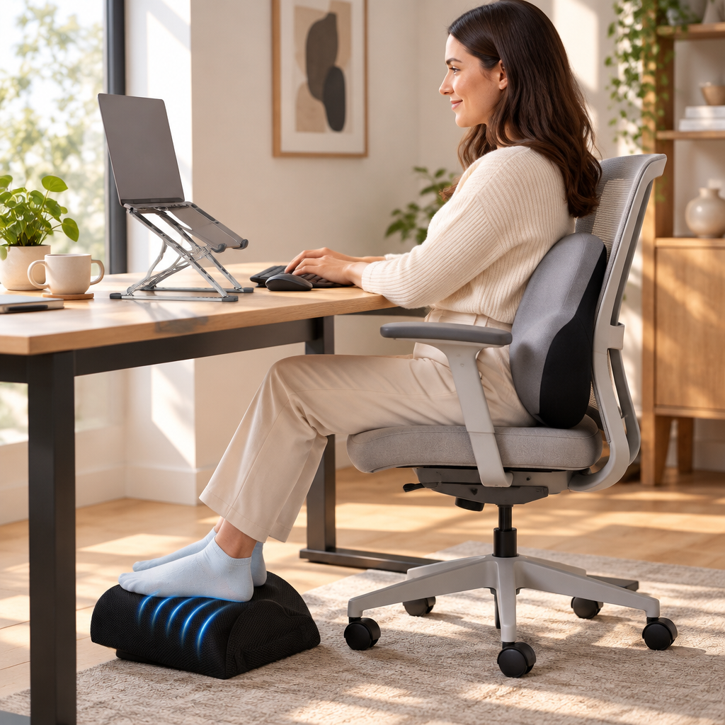 Pack posture et confort bureau TEVO – installation complète au bureau