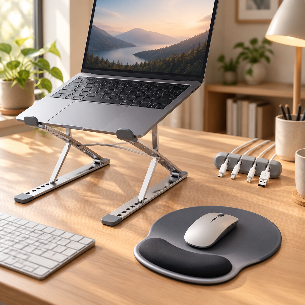 Pack télétravail ergonomique TEVO – installation complète au bureau